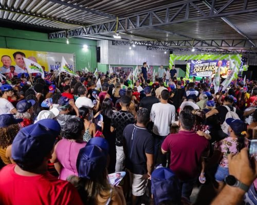 Orleans Brandão recebe apoio de Marcos Castro em grande encontro no Cohafuma