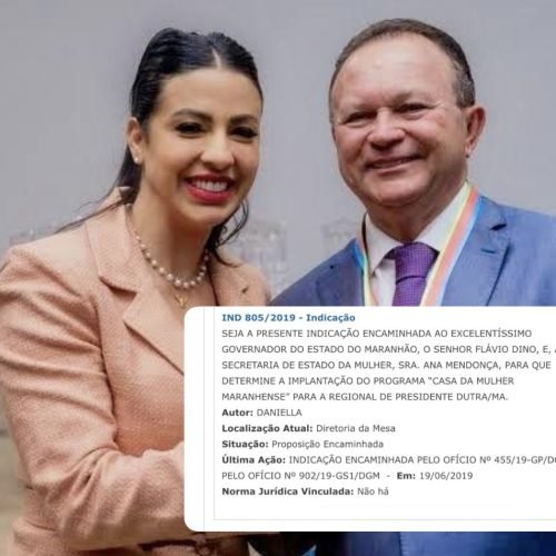 Indicação de Daniella se concretiza e Presidente Dutra ganha Casa da Mulher Maranhense