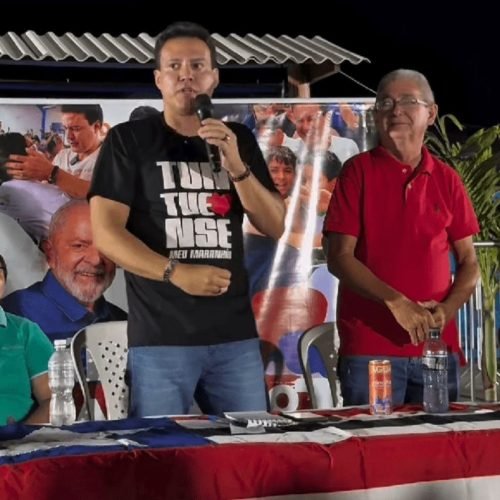 Em Tuntum, Camarão explode em prepotência enquanto Brandão trabalha