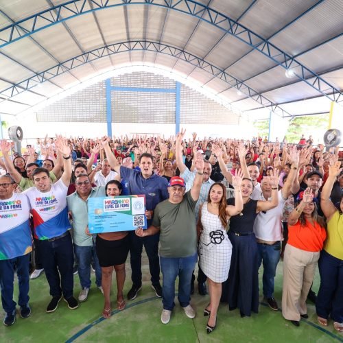 “Além de entregar obras e serviços, estamos combatendo a fome no Maranhão”, afirma Orleans Brandão