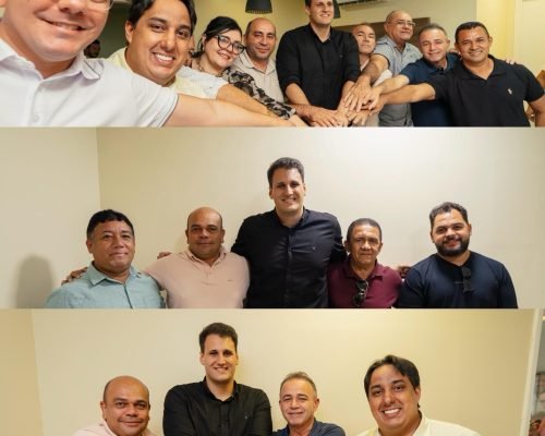 Em agenda intensa, Orleans Brandão recebe apoio de lideranças de vários munícipios