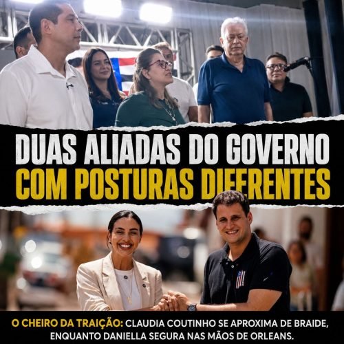 Agenda paralela expõe diferenças de postura entre deputadas da base de Brandão no interior